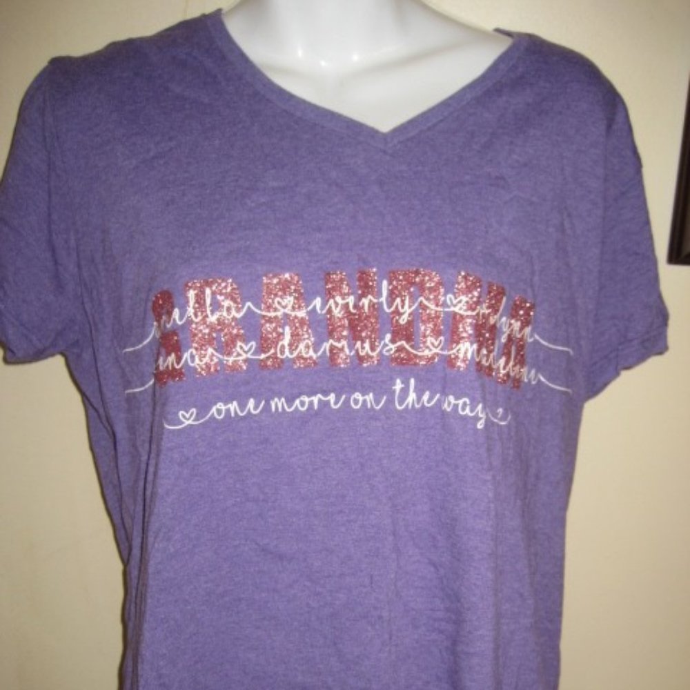 10/$10   Gramma ''ONE MORE ON THE WAY '' Tee XL